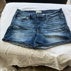 BKE Dark Wash Jean Shorts